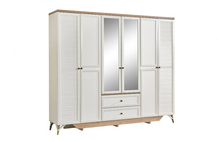 Vitalia 6 Kapaklı Gardrop