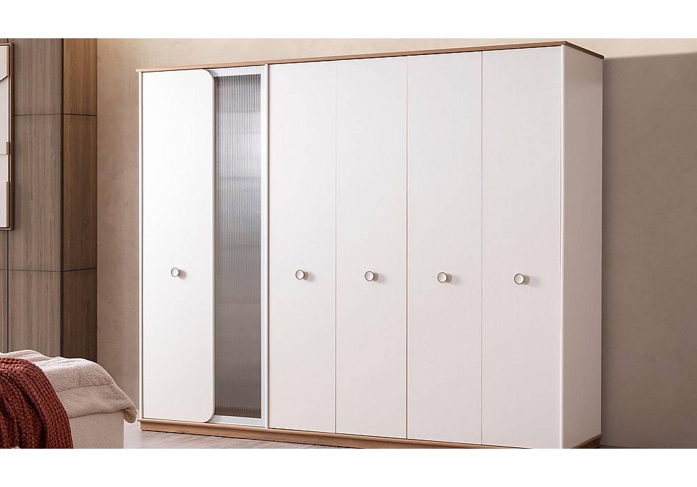 Flora 6 Kapılı Gardrop