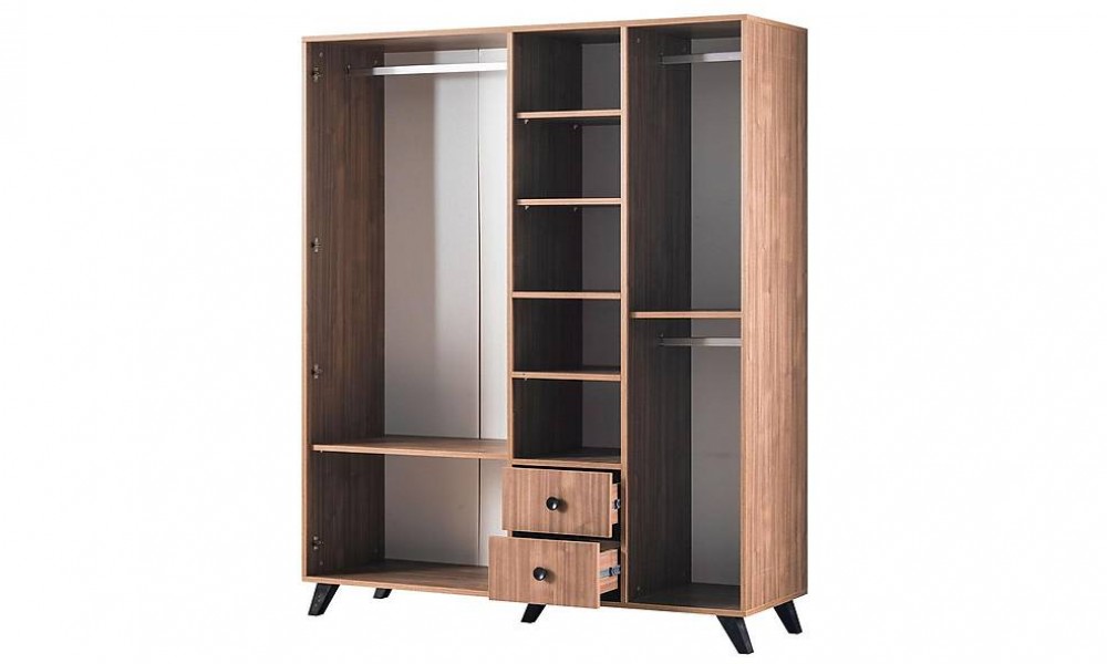 Lugo Gardrop - 4 Kapılı Kapaklı Gardırop Lugo Gardrop - 4 Kapılı Kapaklı Gardırop