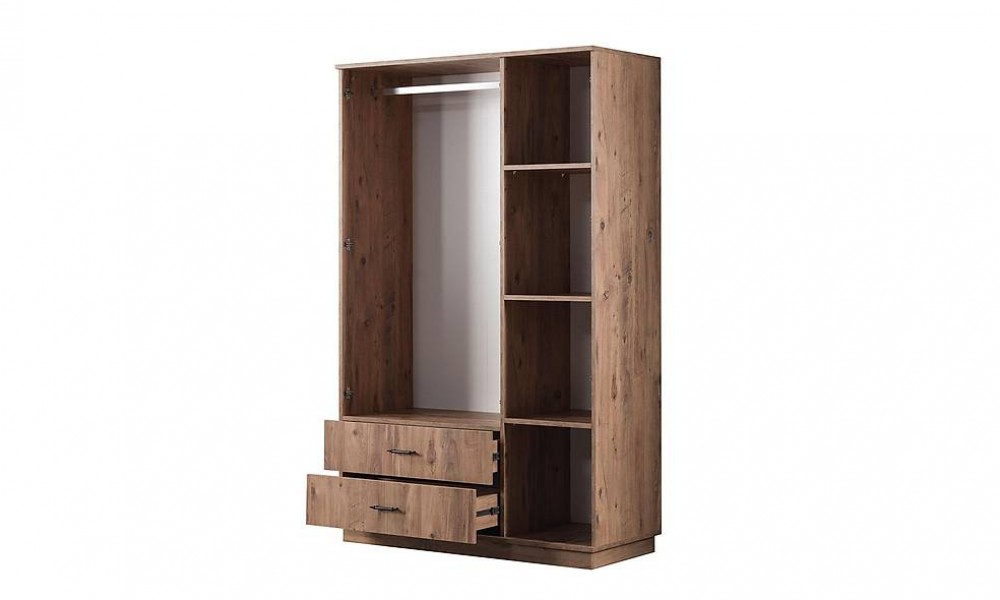 Craft Gardrop - 3 Kapılı - Ceviz Kapaklı Gardırop Craft Gardrop - 3 Kapılı - Ceviz Kapaklı Gardırop