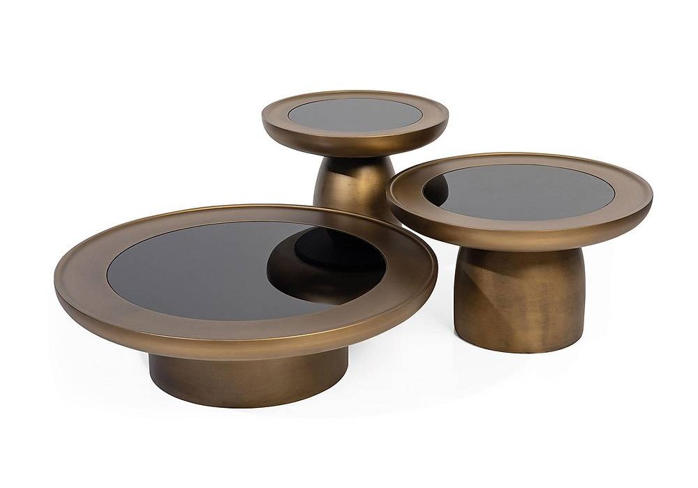 Dyno Orta Sehpa Seti - Brass