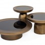 Dyno Orta Sehpa Seti - Brass Dyno Orta Sehpa Seti - Brass