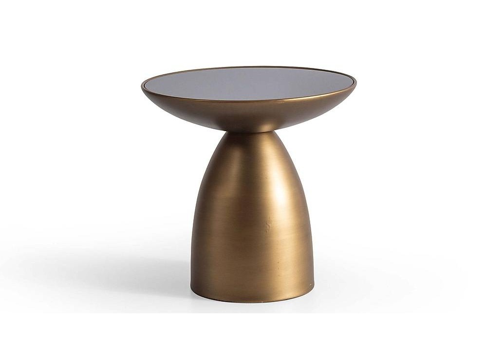 Joy Sehpa Seti - Brass - Cam