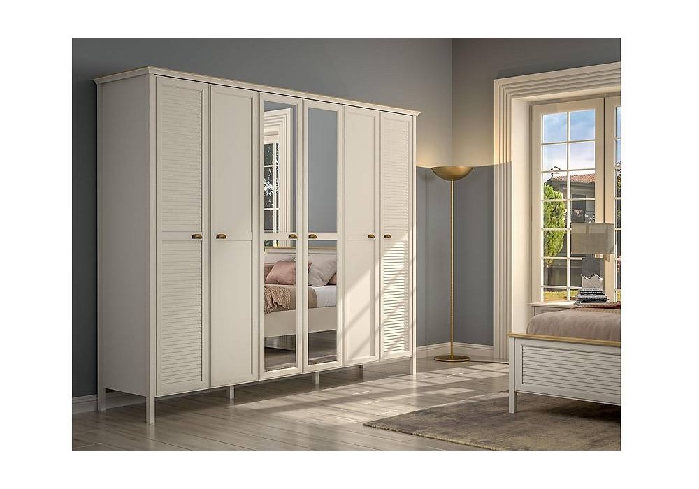 Astoria 6 Kapılı Gardrop - Askılı