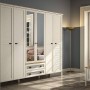 Astoria 6 Kapılı Gardrop - Çekmeceli Kapaklı Gardırop Astoria 6 Kapılı Gardrop - Çekmeceli Kapaklı Gardırop