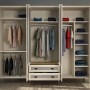 Astoria 6 Kapılı Gardrop - Çekmeceli Kapaklı Gardırop Astoria 6 Kapılı Gardrop - Çekmeceli Kapaklı Gardırop