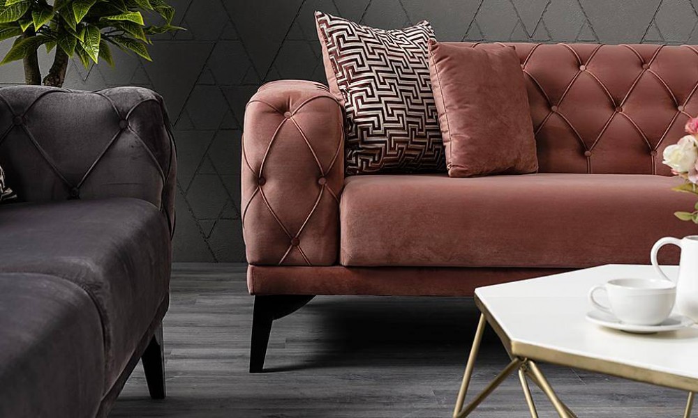 Çınar Pembe Salon Takımı Çınar Pembe Salon Takımı