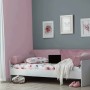 Santas Day Bed 90*200 cm Pembe