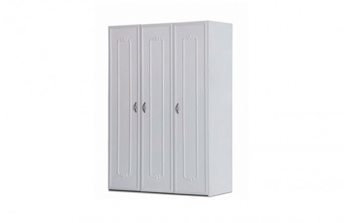 Mean 3 Kapaklı Dolap Ahşap S-301