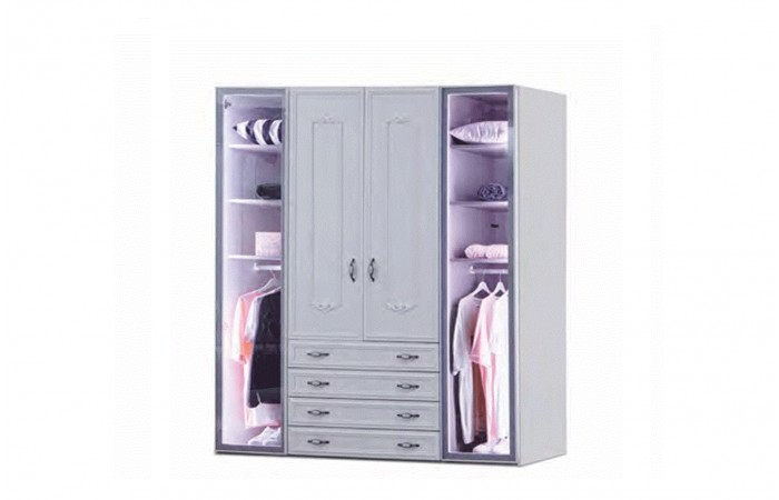 Mean 4 Kapaklı Dolap S-441