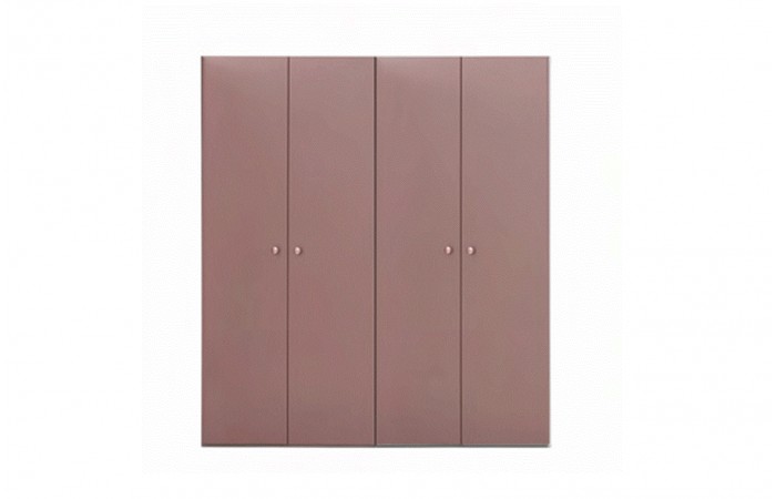 Bello 4 Kapaklı Ahşap Dolap S-401