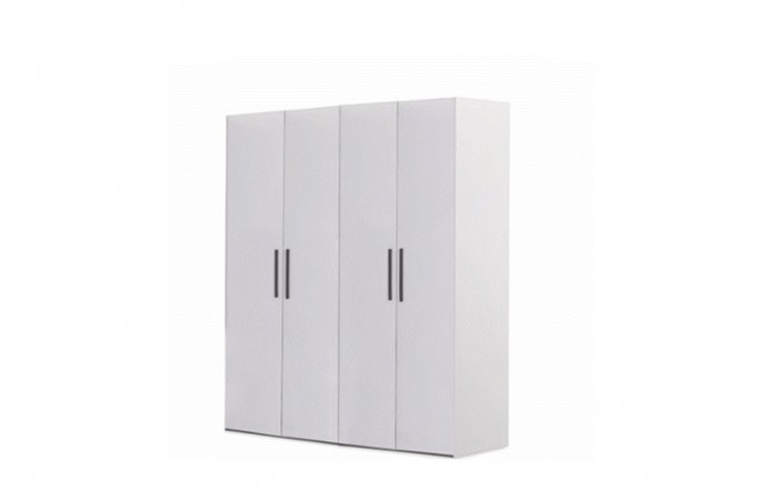 Stewen 4 Kapılı Ahşap Dolap S-401