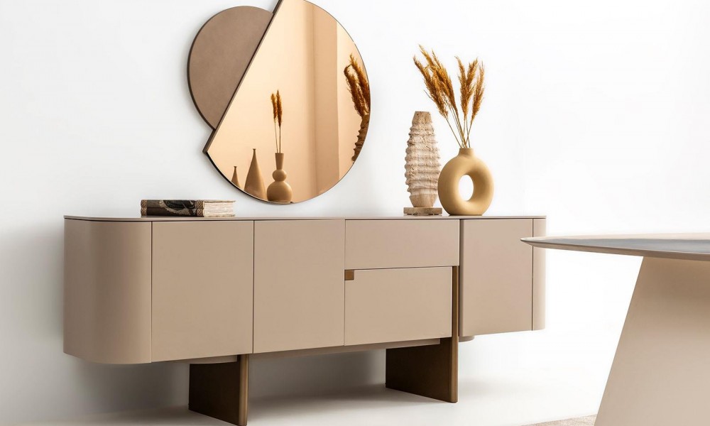 Riley Bej Konsol Bronz Konsollar