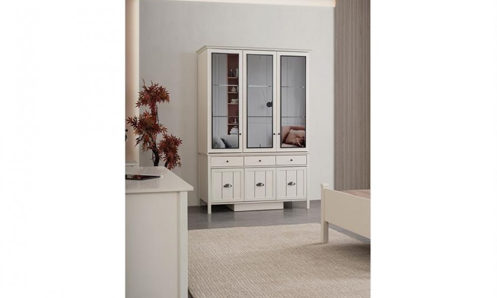 Melora 3 Kapaklı Dolap