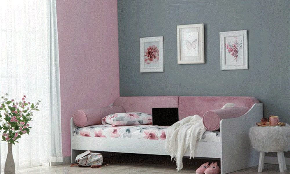 Santas Day Bed 90*200 cm Pembe