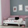 Santas Day Bed 90*200 cm Pembe