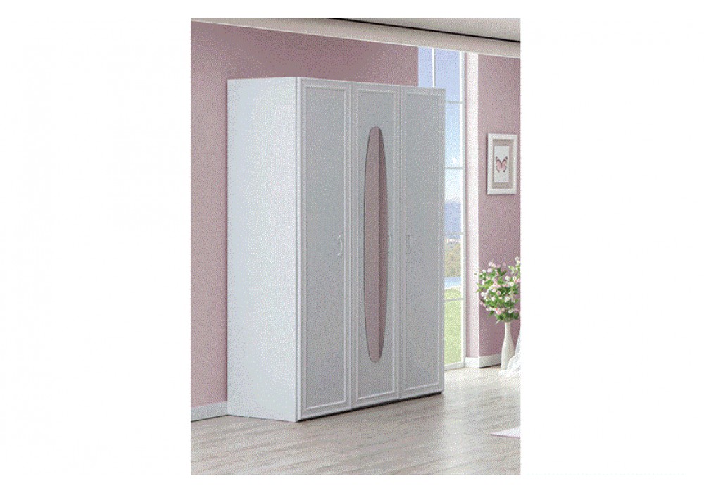 Santas 3 Kapaklı Dolap S-302