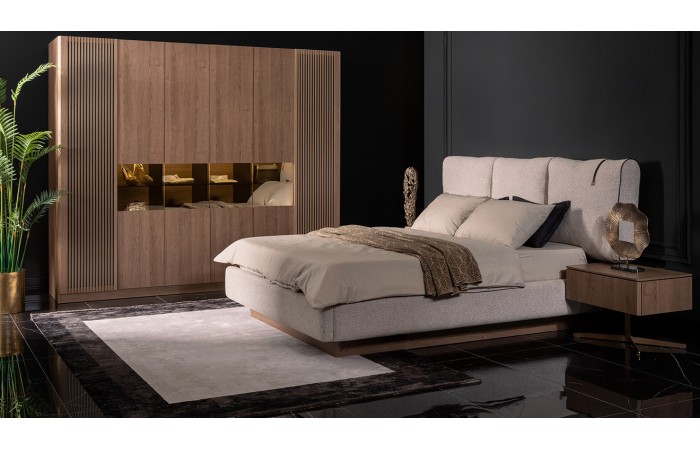 Lizbon Modern 6 Kapaklı Yatak Odası Takımı