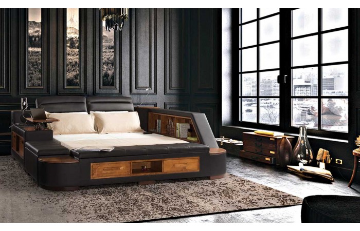 Luxe Life Black Ses Sistemli Akıllı Karyola