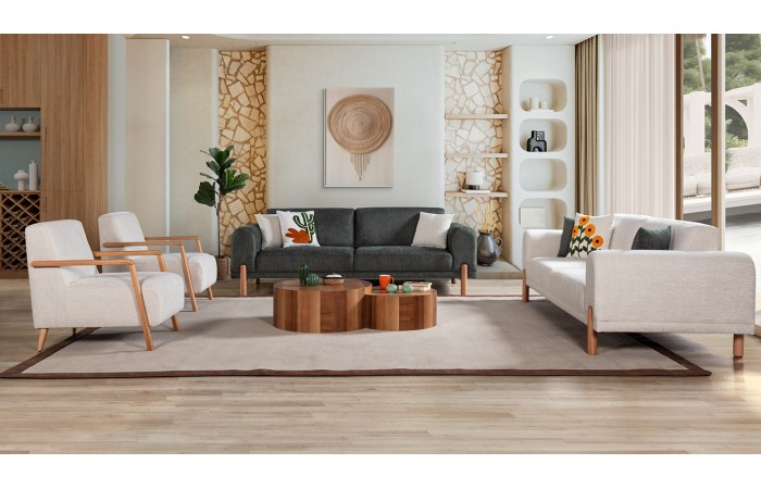 New Bohem Yataklı Modern Koltuk Takımı
