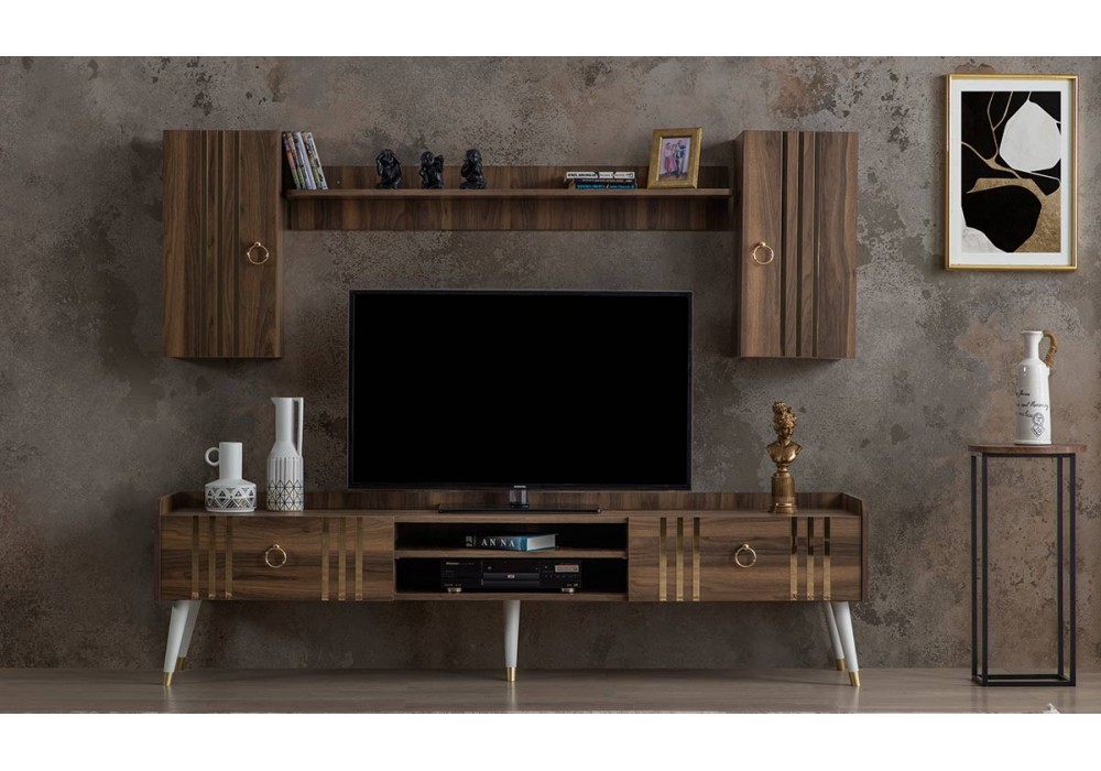 Lotus Ceviz Aytaşı Tv Ünitesi