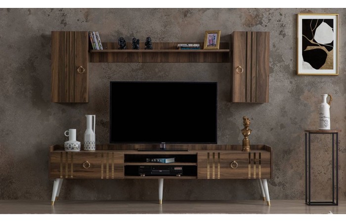 Lotus Ceviz Aytaşı Tv Ünitesi