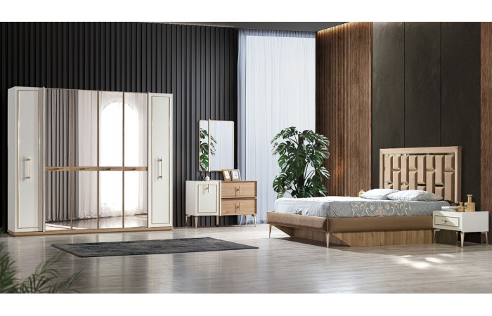 Safir 6 Kapaklı Yatak Odası Takımı