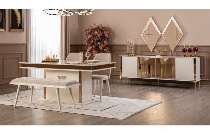 Kontes Modern Yemek Odası Takımı