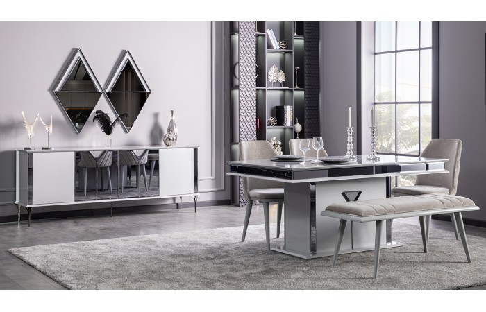 Fonte Aytaşı Modern Yemek Odası Takımı