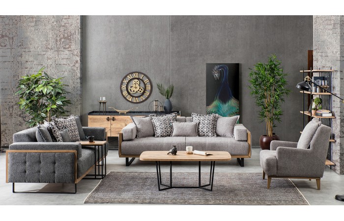 Loft Yataklı Modern Koltuk Takımı