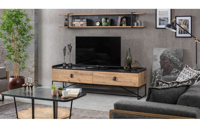 Loft Ceviz Tv Ünitesi