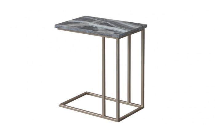 Loft Gold Metal Ayaklı Yan Sehpa