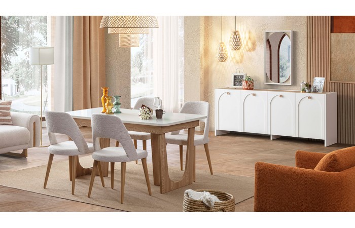 Granada Bohem Yemek Odası Takımı