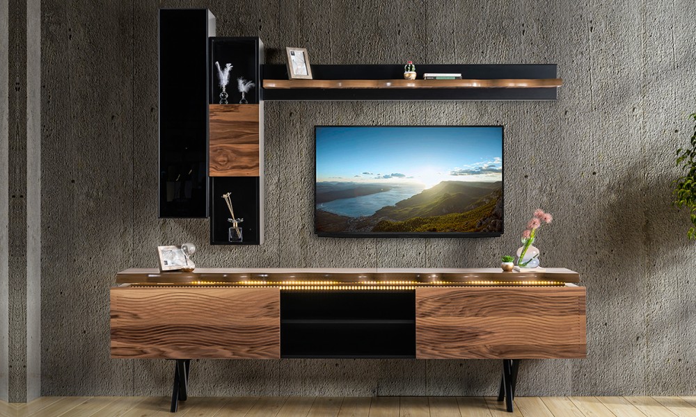 Greenwich Metal Ayaklı Tv Ünitesi Greenwich Metal Ayaklı Tv Ünitesi