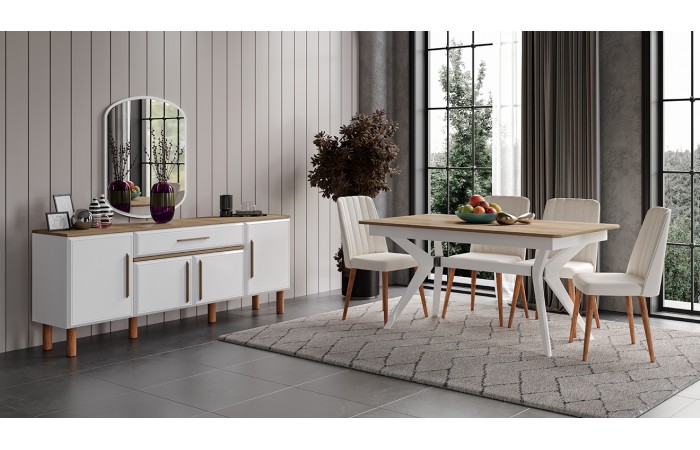 Çamlıca Yemek Odası Takımı