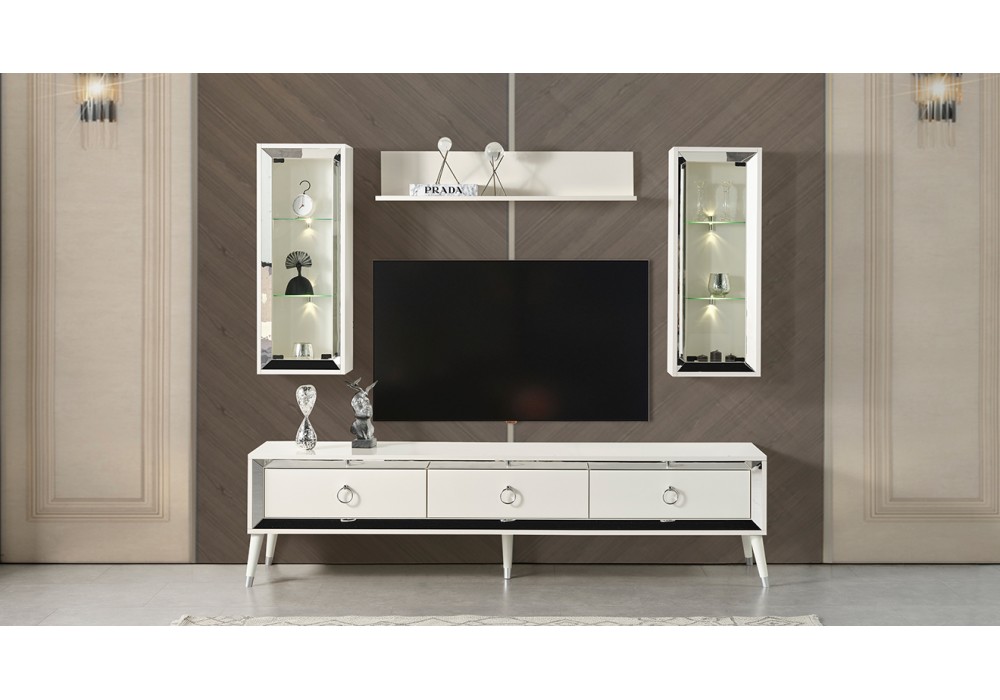Lotus Ahşap Ayaklı Tv Ünitesi