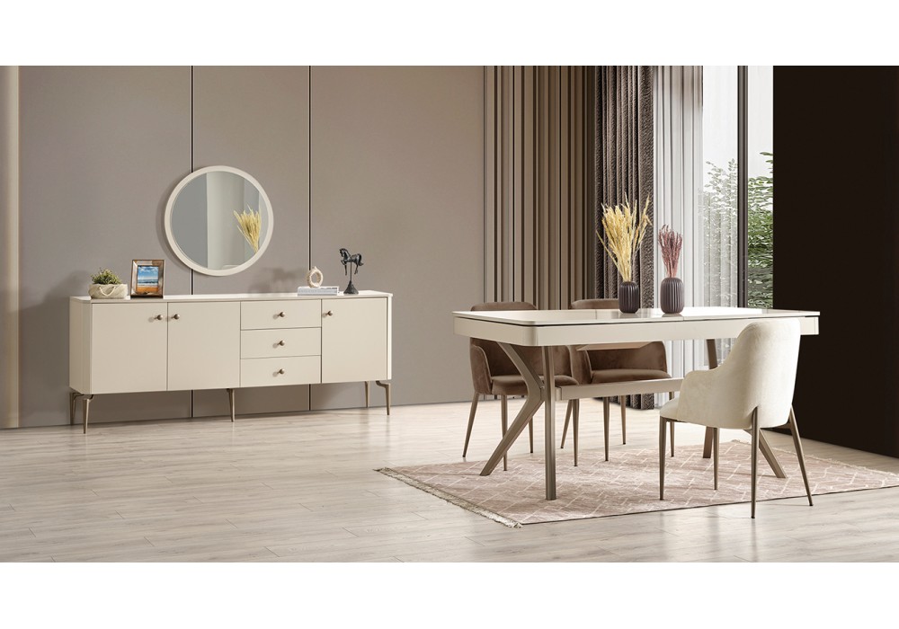 Milano Modern Yemek Odası Takımı
