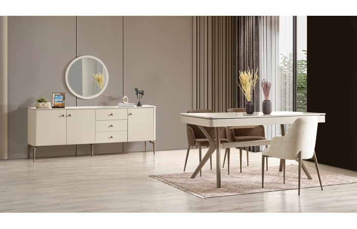 Milano Modern Yemek Odası Takımı