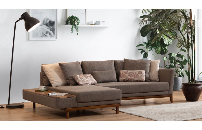 Argemon Sehpalı Modern Mini Köşe Koltuk
