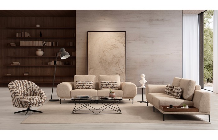 Calyx Sehpalı Modern Koltuk Takımı