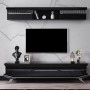 Masarati Gümüş Metal Ayaklı TV Ünitesi