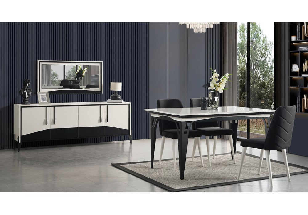 Nehir Modern Yemek Odası Takımı