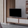 İnci Ahşap Ayaklı Modern Tv Ünitesi