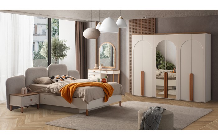 Bohem Zen 6 Kapaklı Yatak Odası Takımı