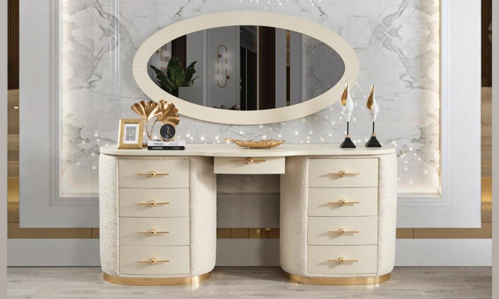 Gold Point Yuvarlak Çift Kişilik Karyola Takımı Yatak Odası