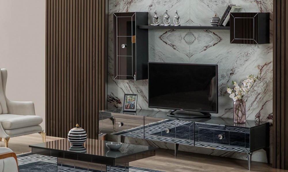 Lexus Gri TV Ünitesi Lexus Gri TV Ünitesi