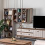 Gusto Ceviz Ahşap Ayaklı Tv Ünitesi Gusto Ceviz Ahşap Ayaklı Tv Ünitesi