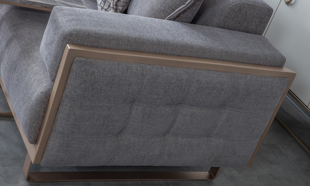 Loft Gold Metal Ayaklı Koltuk Takımı Loft Gold Metal Ayaklı Koltuk Takımı