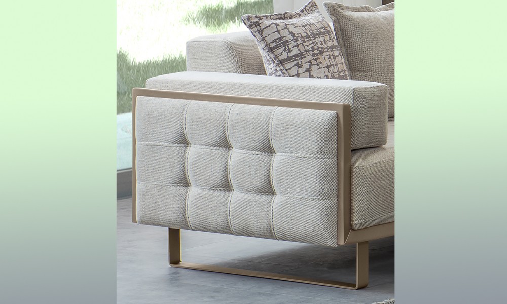 Loft Gold Metal Ayaklı Koltuk Takımı Loft Gold Metal Ayaklı Koltuk Takımı