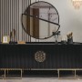 Gucci Antrasit Gold Metal Ayaklı Yemek Odası Takımı Yemek Odası Gucci Antrasit Gold Metal Ayaklı Yemek Odası Takımı Yemek Odası